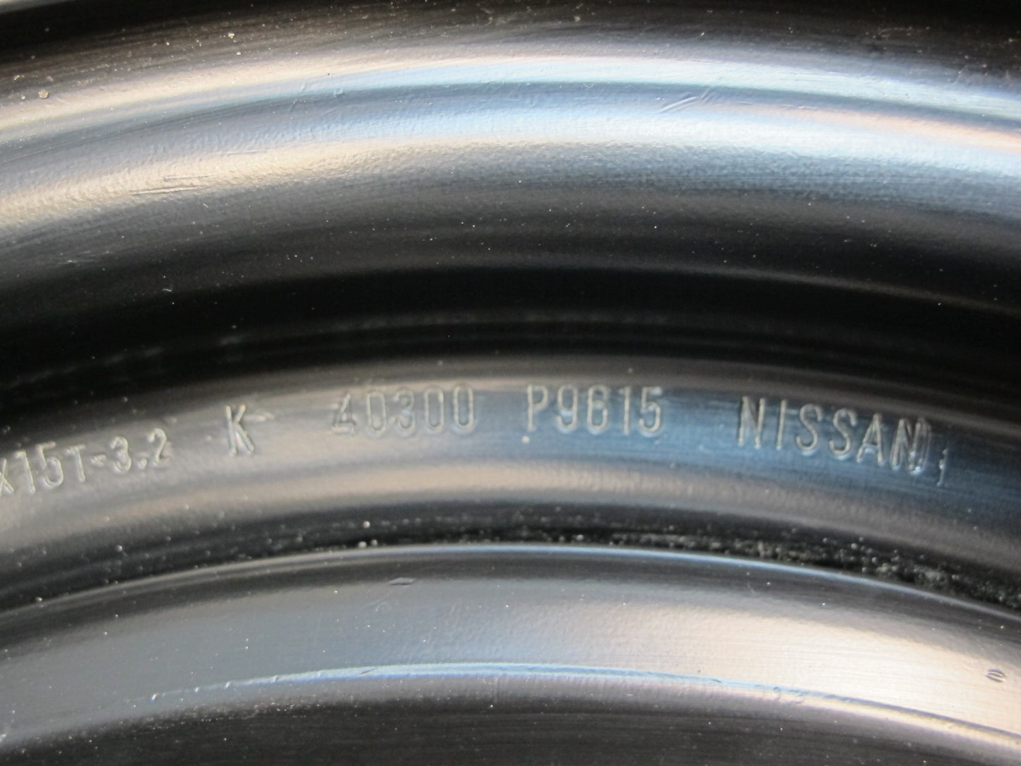 84-85 Nissan Z31 300ZX Emergency Spare Tire R15 15" Wheel 15x5J OEM
