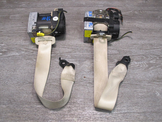 03-06 MERCEDES R230 SL500 FRONT LEFT & RIGHT SIDE SEATBELT RETRACTOR SET OEM