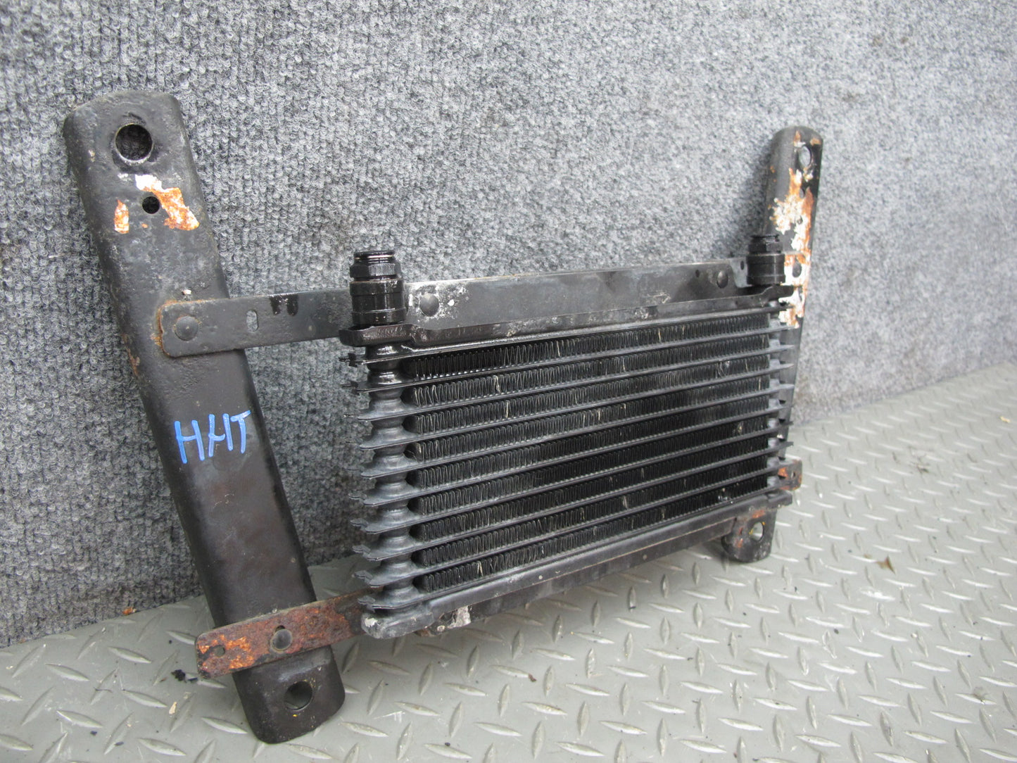 2003-2007 Hummer H2 6.0L Automatic Transmission Oil Fluid Cooler w Bracket