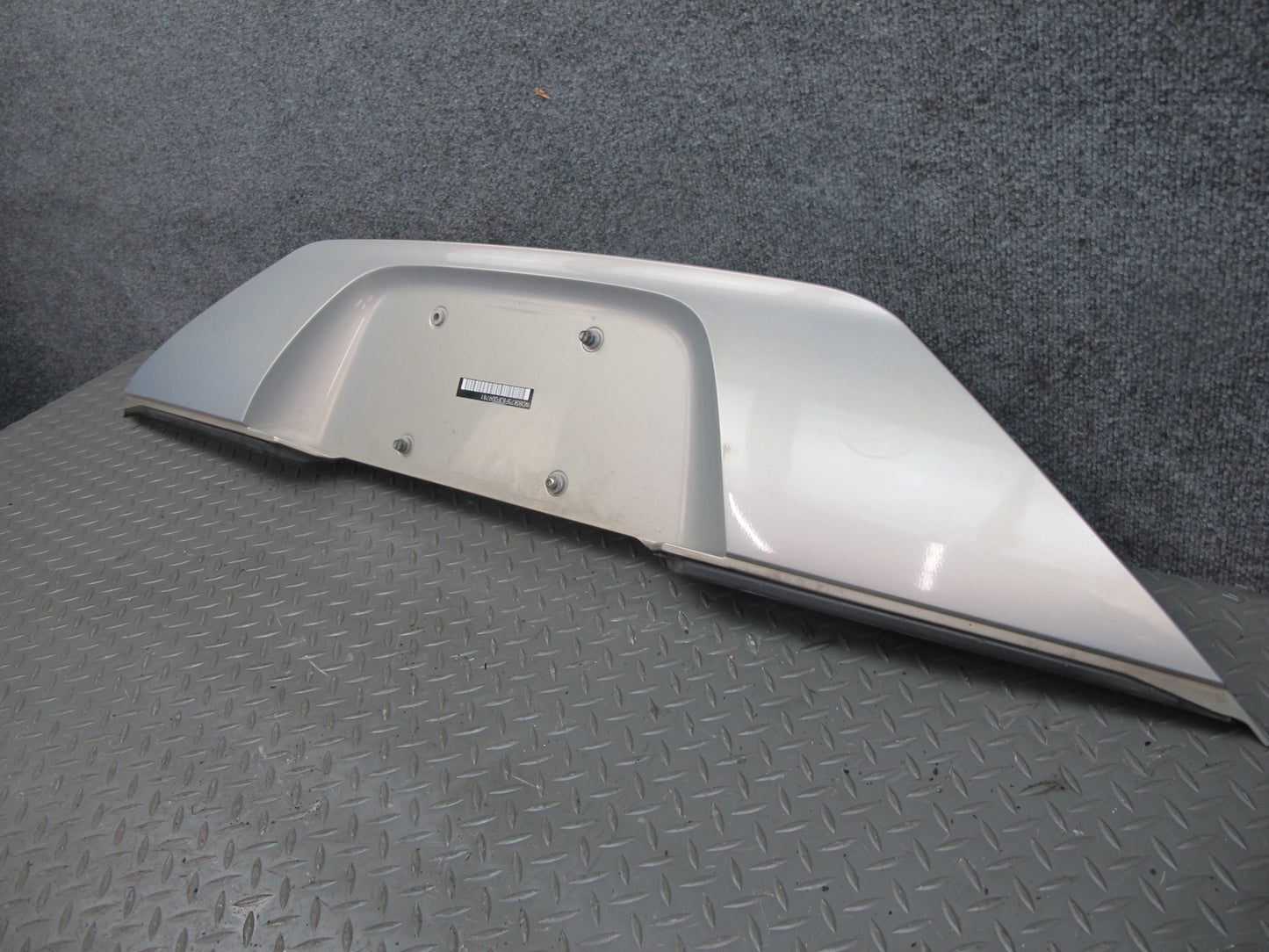 03-12 Mercedes R230 Sl-class Rear Trunk Lid License Plate Holder Panel OEM