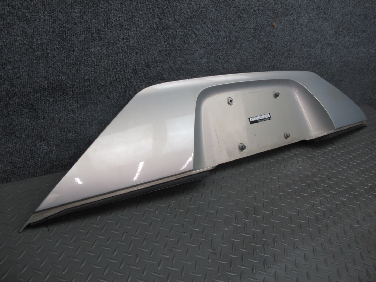 03-12 Mercedes R230 Sl-class Rear Trunk Lid License Plate Holder Panel OEM