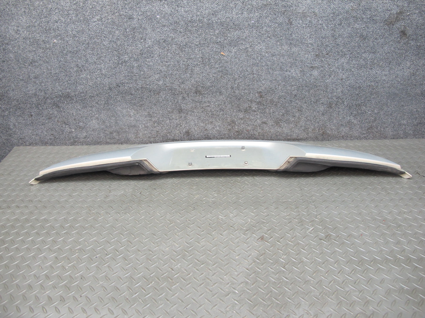 03-12 Mercedes R230 Sl-class Rear Trunk Lid License Plate Holder Panel OEM