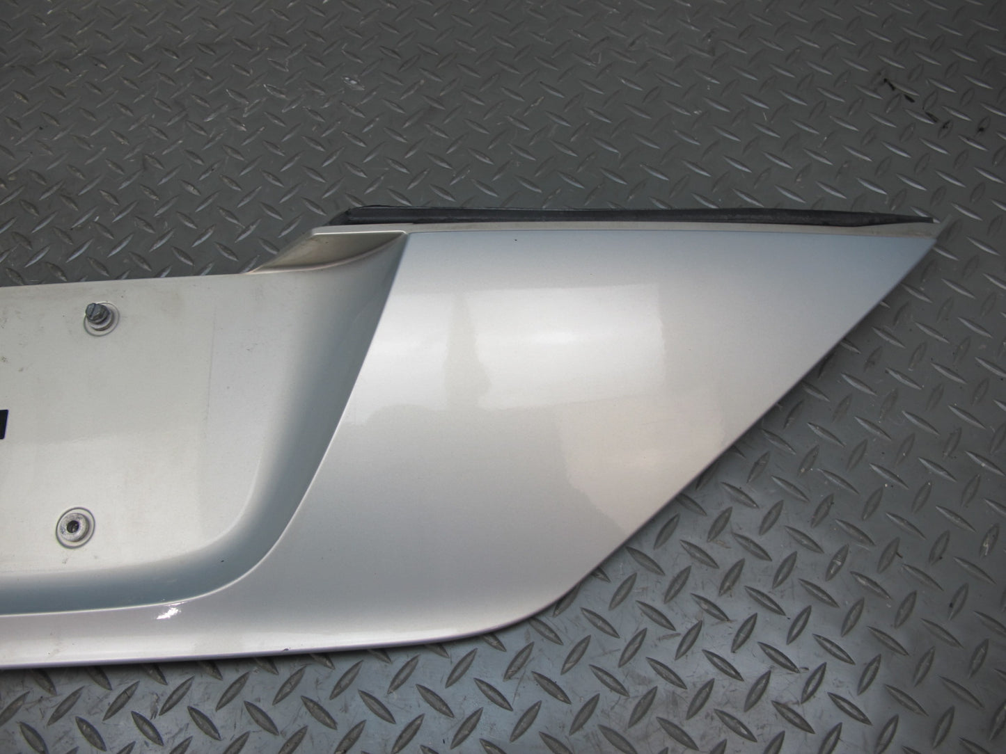 03-12 Mercedes R230 Sl-class Rear Trunk Lid License Plate Holder Panel OEM