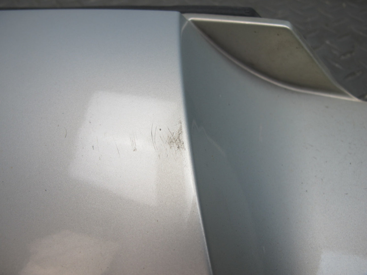 03-12 Mercedes R230 Sl-class Rear Trunk Lid License Plate Holder Panel OEM