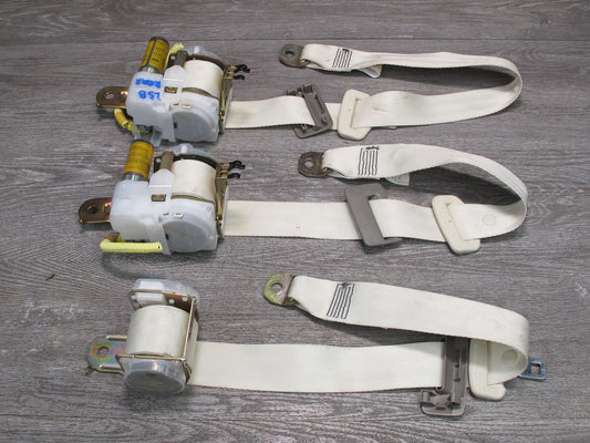 01-06 LEXUS LS430 REAR RIGHT CENTER LEFT SIDE SEATBELT RETRACTOR SET OEM