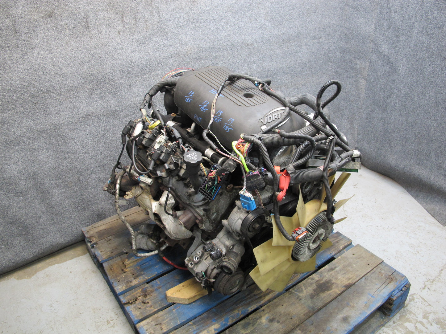 2003-2007 Hummer H2 6.0L V8 LQ4 Complete Engine Motor VIN U 8TH Digit 122k Miles