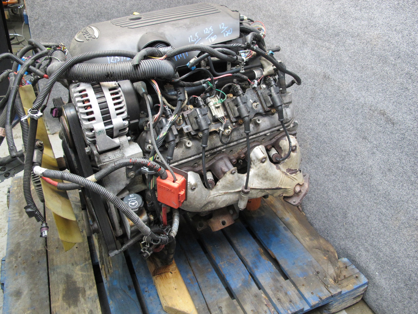 2003-2007 Hummer H2 6.0L V8 LQ4 Complete Engine Motor VIN U 8TH Digit 122k Miles