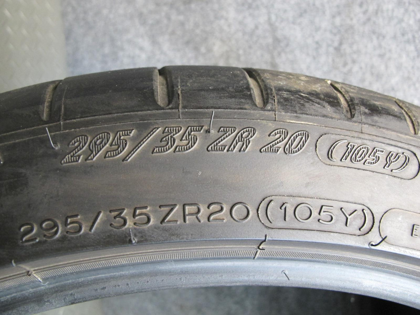 Michelin Pilot Super Sport NO Tire 295/35 ZR20 105Y 0918