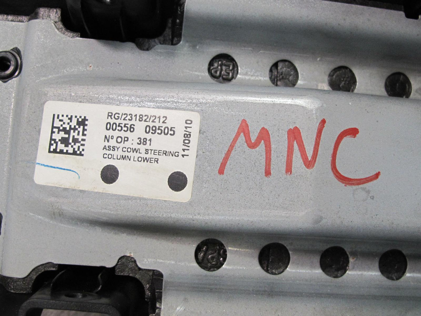 07-13 Mini Cooper R55 R56 R57 R58 R59 Steering Column Trim Panel Set OEM