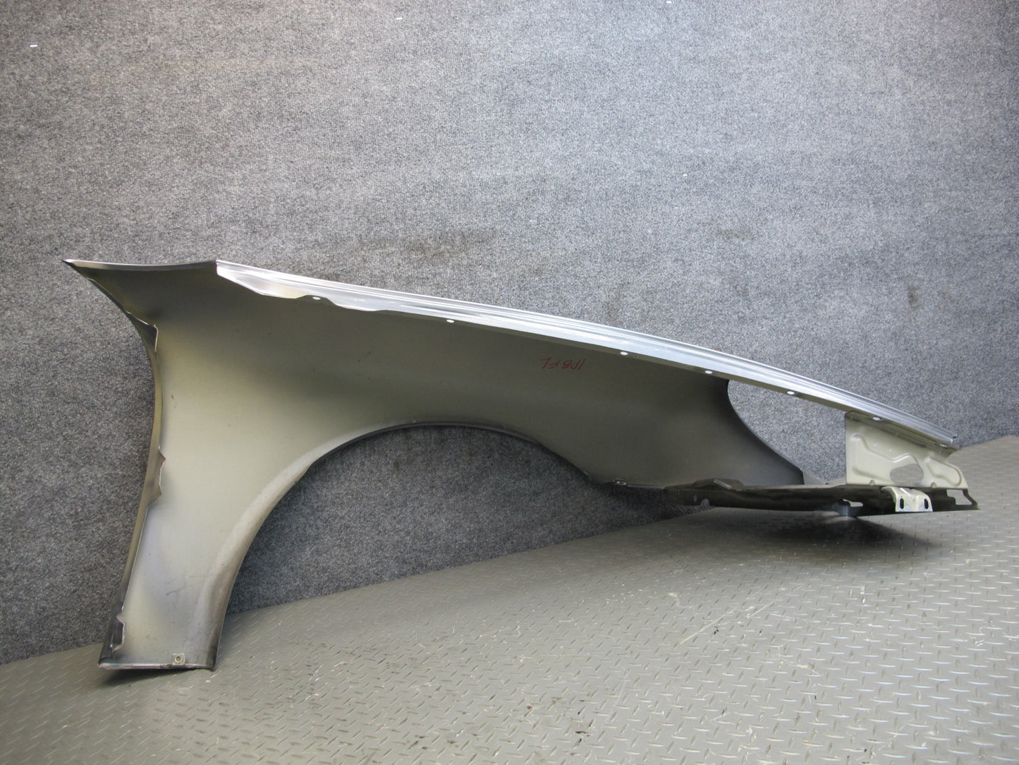 1997-2004 Porsche Boxster 986 Left Driver Side Exterior Fender Panel Gray