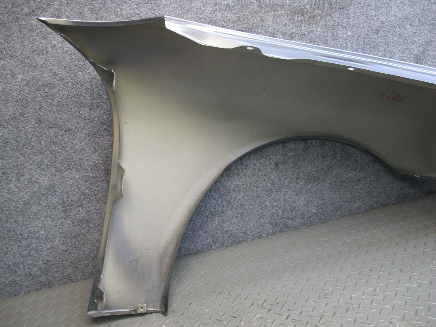 1997-2004 Porsche Boxster 986 Left Driver Side Exterior Fender Panel Gray