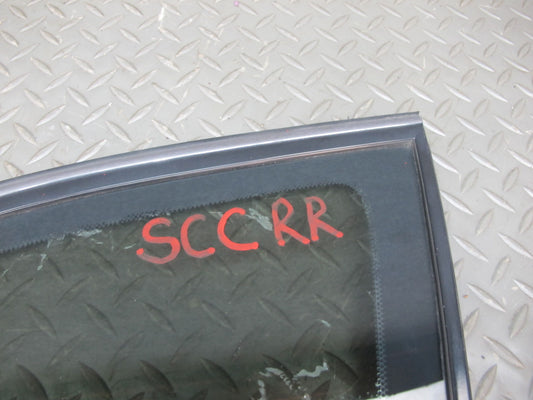 97-00 Lexus UZZ30L SC300 SC400 Rear Right Quarter Glass Window OEM