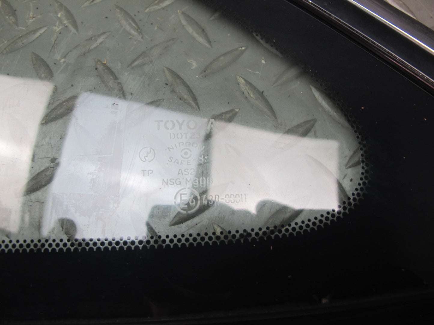 97-00 Lexus UZZ30L SC300 SC400 Rear Left Quarter Glass Window OEM