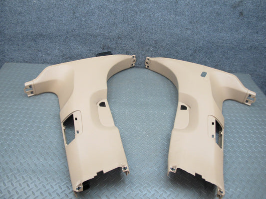 2010-2016 Porsche Panamera 970 Center B Pillar Lower Trim Cover Panel Set of 2