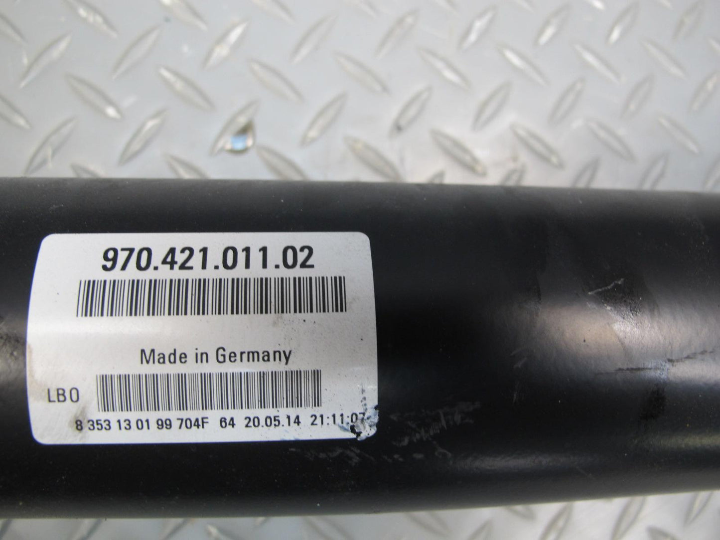 2014-2015 Porsche Panamera S 4S 970 3.0L Rear Drive Shaft Driveshaft 97042101102