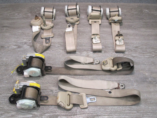98-02 LEXUS LX470 FRONT REAR 3RD ROW SEATBELT RETRACTOR SET OEM