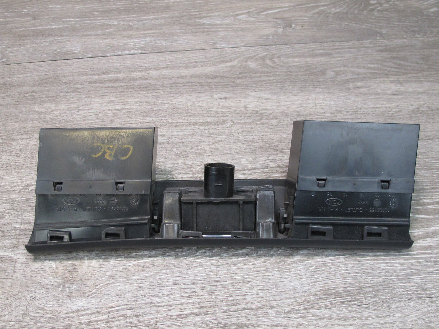 90-91 Chevrolet Corvette C4 Set of 6 Dash Dashboard A/C Air Vent w Trim OEM