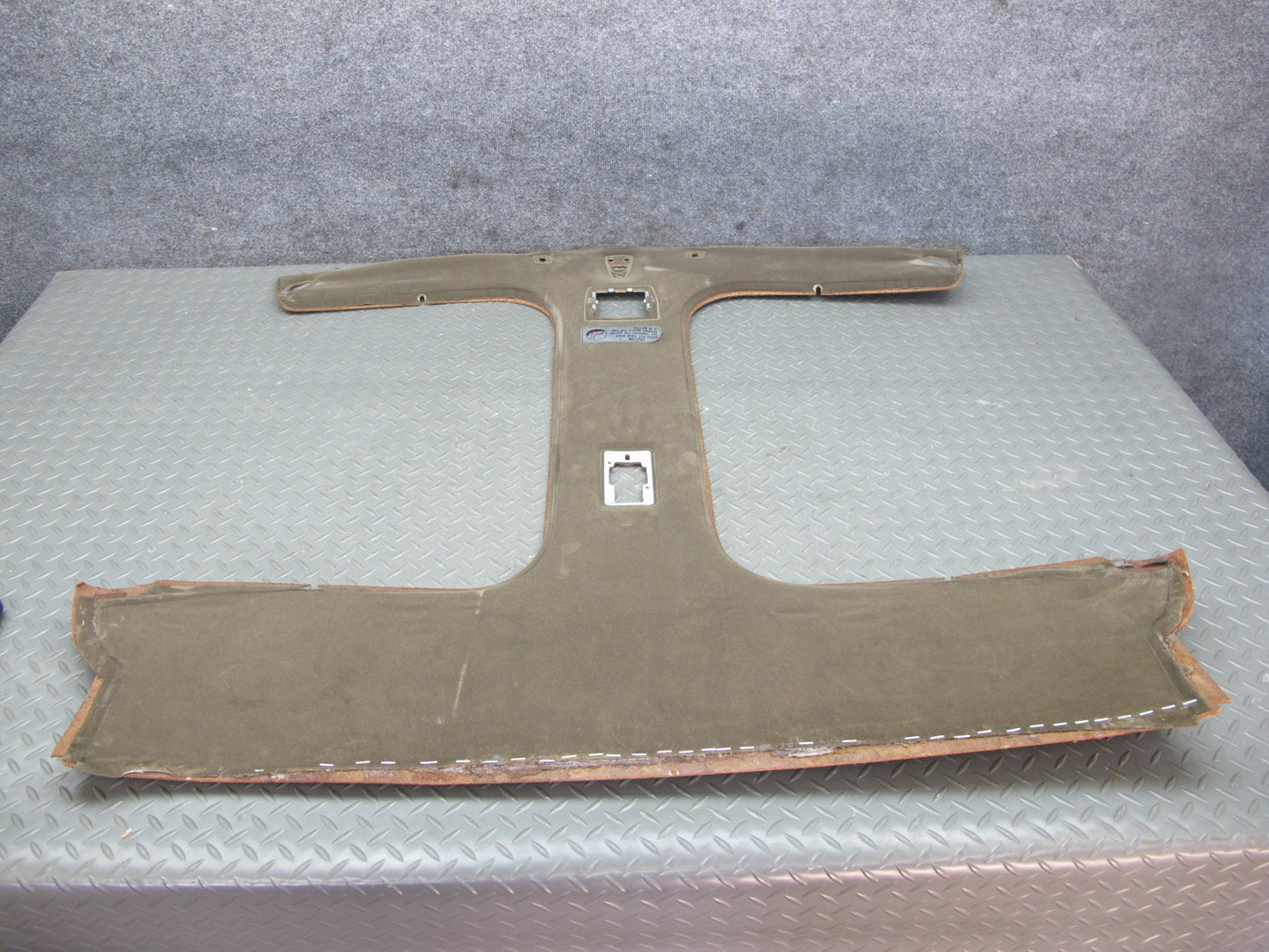 84-86 Nissan Z31 300ZX 2+0 Interior Roof T-bar Headliner Trim Cover Panel OEM