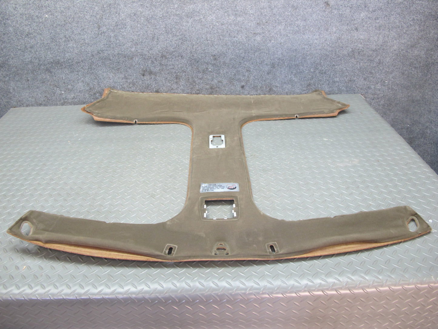 84-86 Nissan Z31 300ZX 2+0 Interior Roof T-bar Headliner Trim Cover Panel OEM