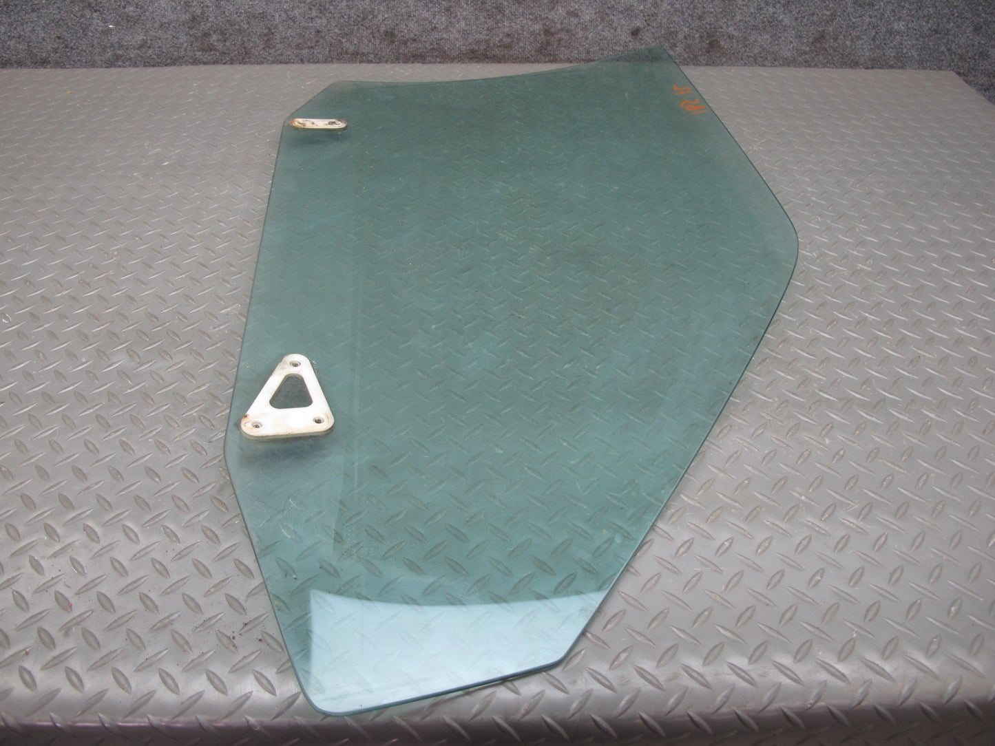 85-89 BMW E24 6-SERIES Left Driver Door Glass Window OEM
