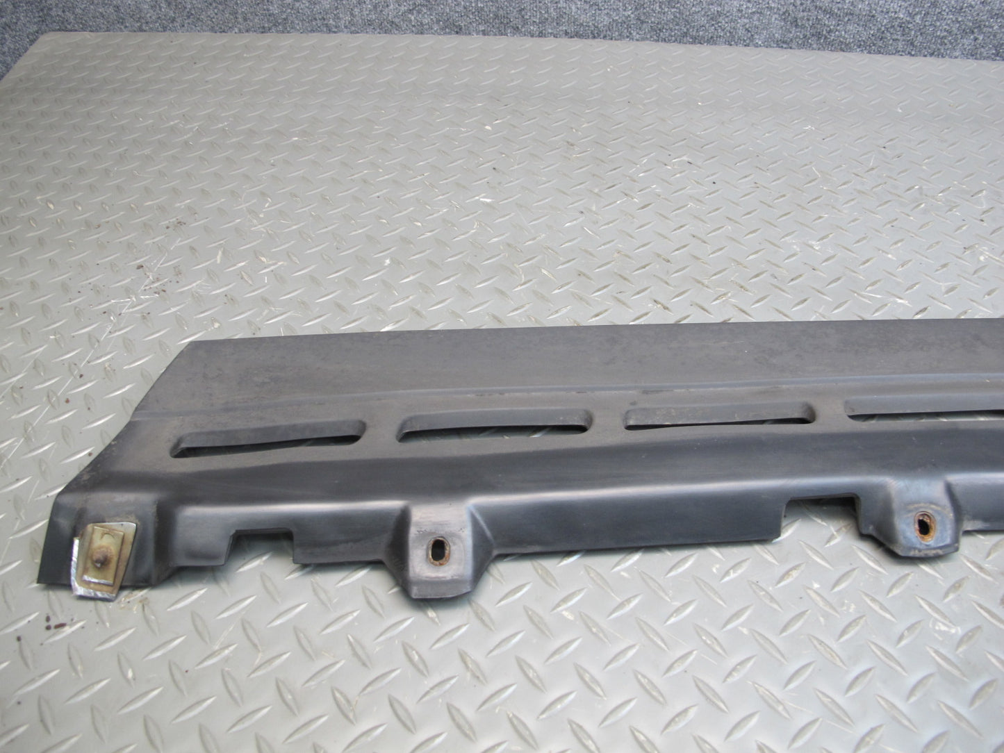 84-87 BMW E24 6-SERIES Front Bumper Upper Trim Cover Panel 1861062 OEM
