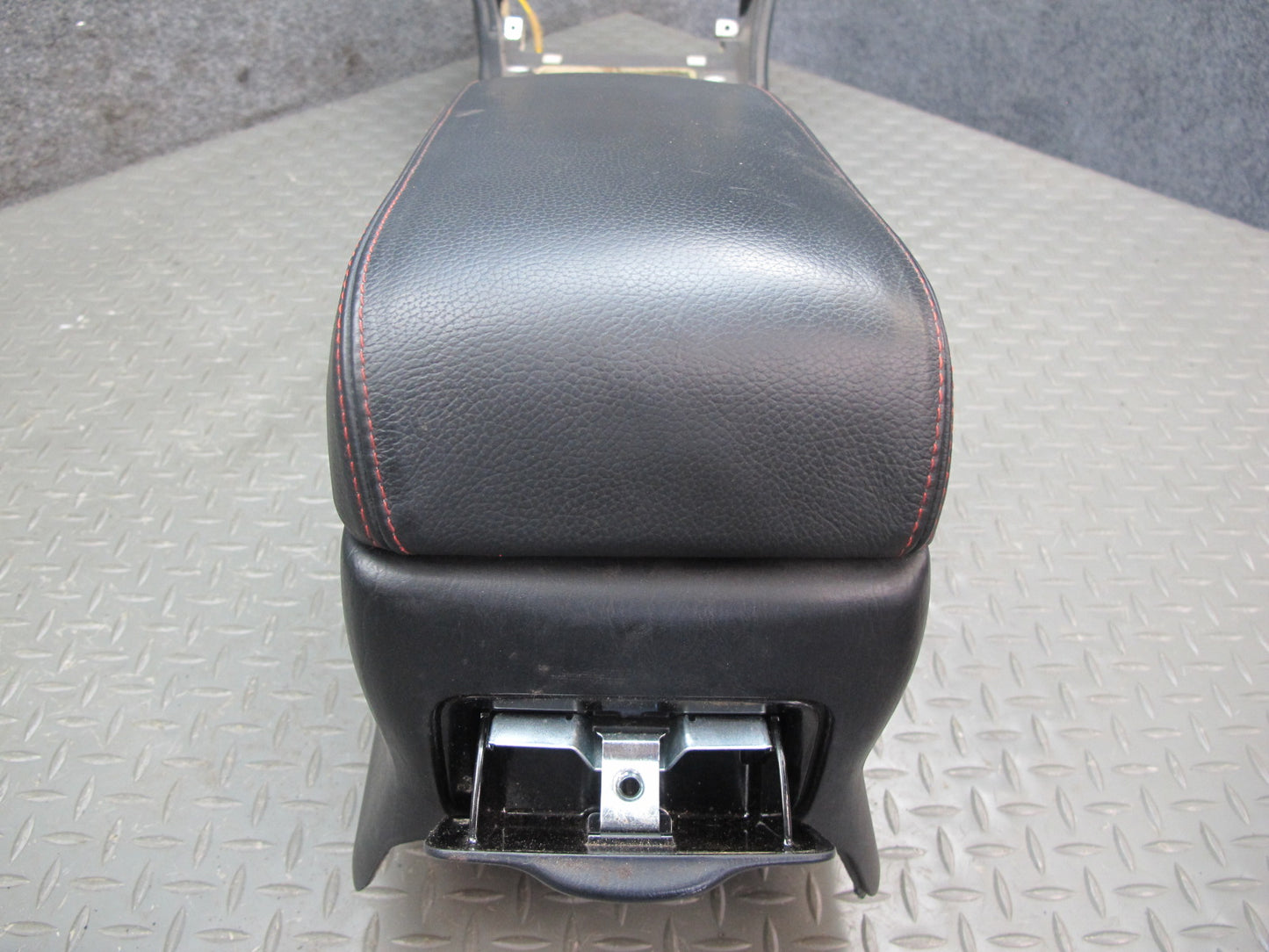 95-00 Lexus SC300 SC400 Center Console Trim Cover Panel w Armrest Black OEM