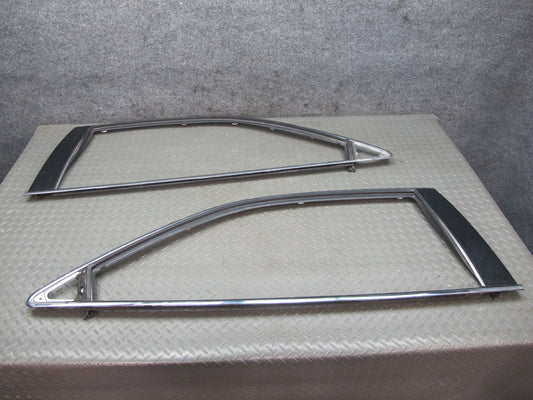 92-00 Lexus UZZ30L SC300 SC400 Set of 2 Door Window Frame Trim Molding OEM