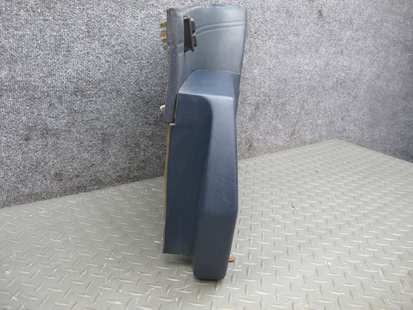 85-87 BMW E24 Set of 2 Rear Quarter Interior Trim Cover Panel w Switches OEM