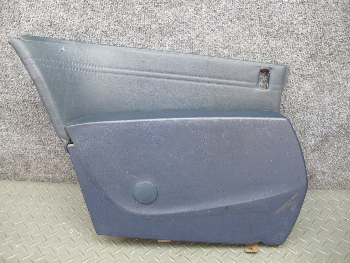 85-87 BMW E24 Set of 2 Rear Quarter Interior Trim Cover Panel w Switches OEM