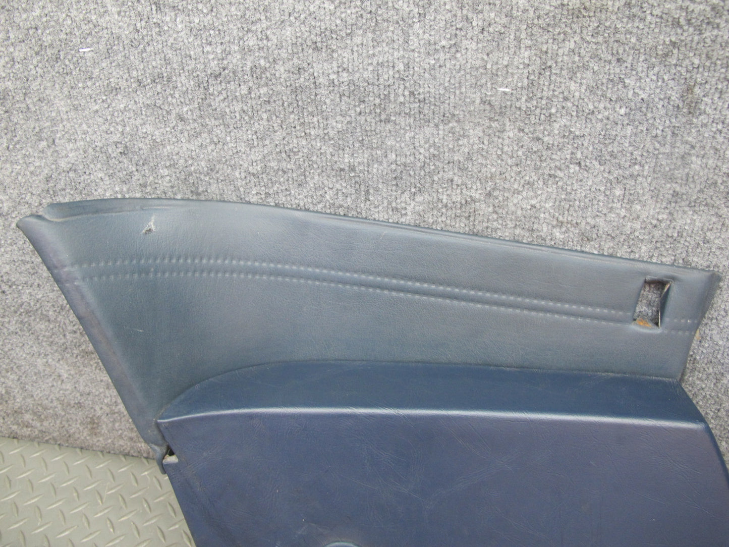 85-87 BMW E24 Set of 2 Rear Quarter Interior Trim Cover Panel w Switches OEM