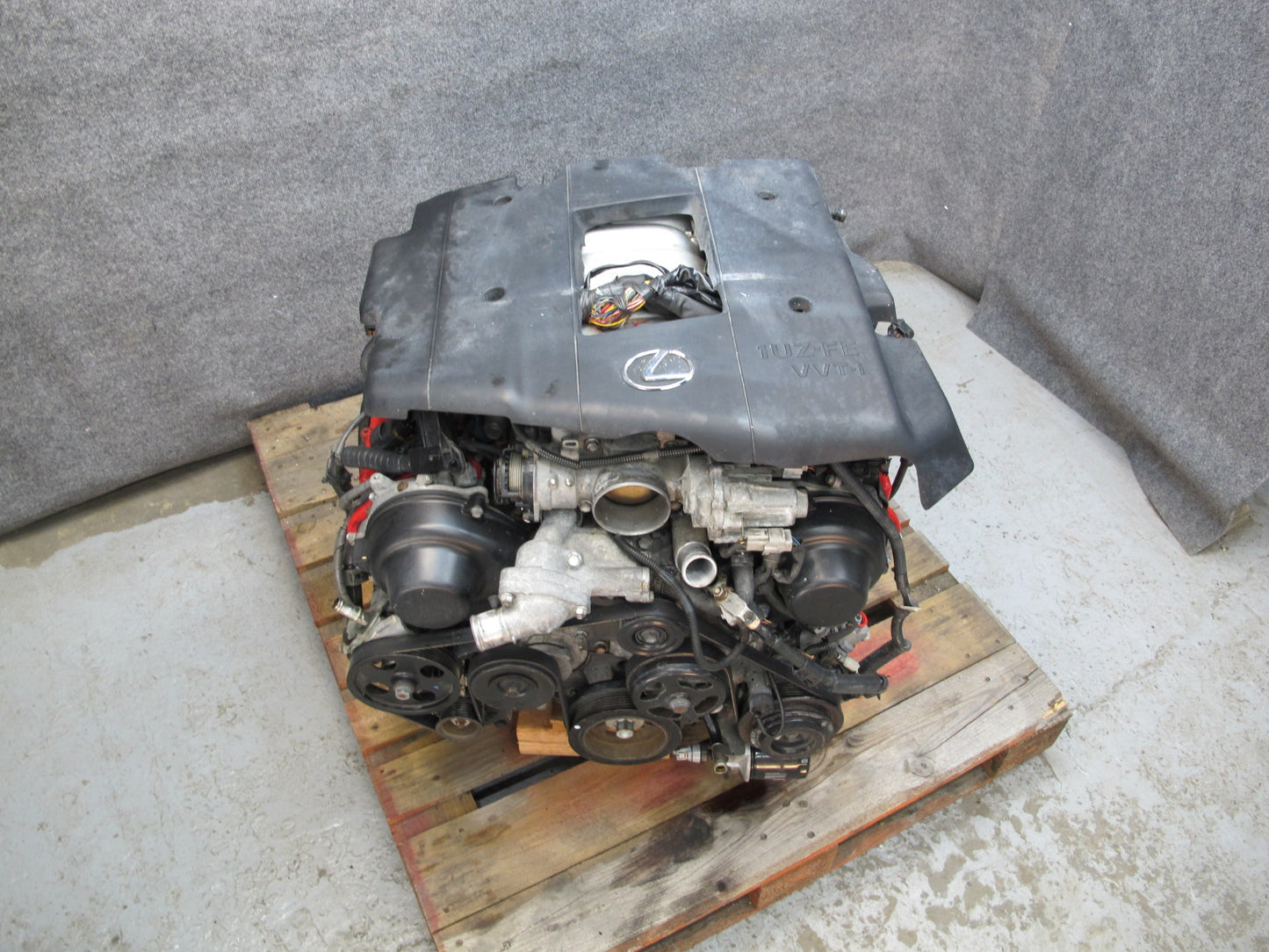 98-00 Lexus UZZ30L SC400 4.0L 1UZFE Vvt-i Complete Engine Motor Rear Sump