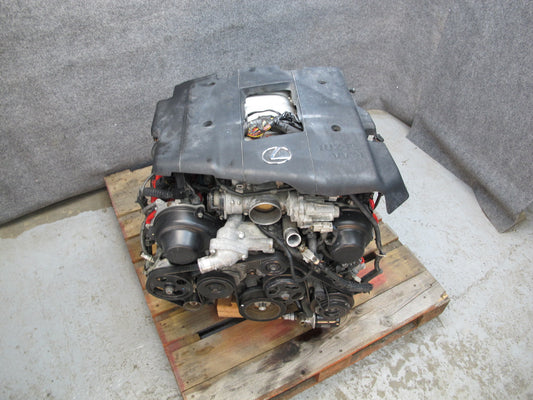 98-00 Lexus UZZ30L SC400 4.0L 1UZFE Vvt-i Complete Engine Motor Rear Sump