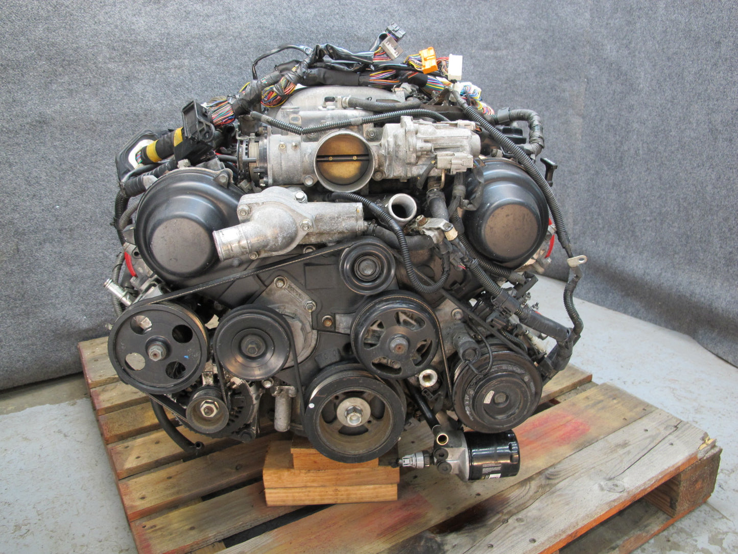 98-00 Lexus UZZ30L SC400 4.0L 1UZFE Vvt-i Complete Engine Motor Rear Sump