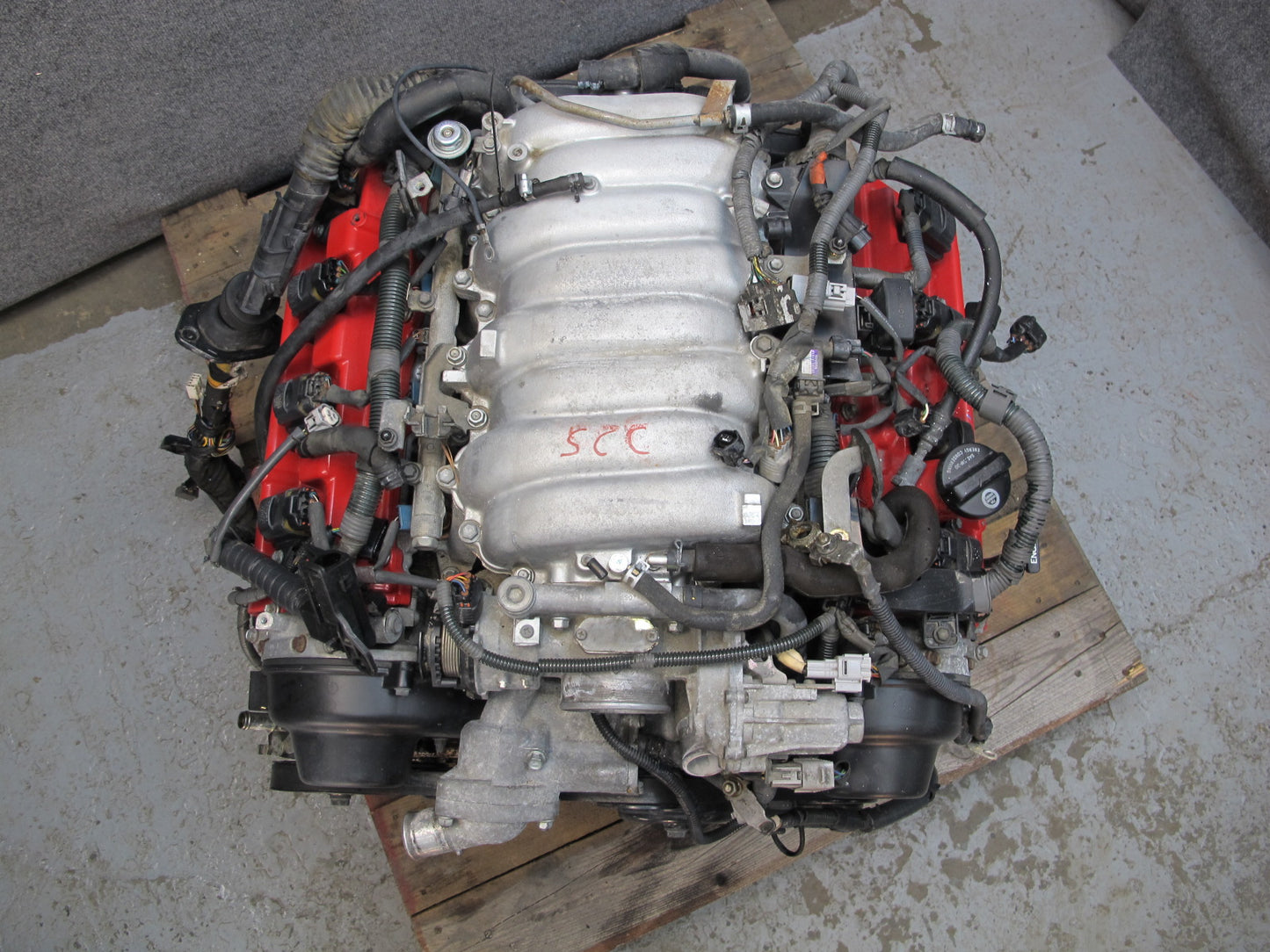 98-00 Lexus UZZ30L SC400 4.0L 1UZFE Vvt-i Complete Engine Motor Rear Sump