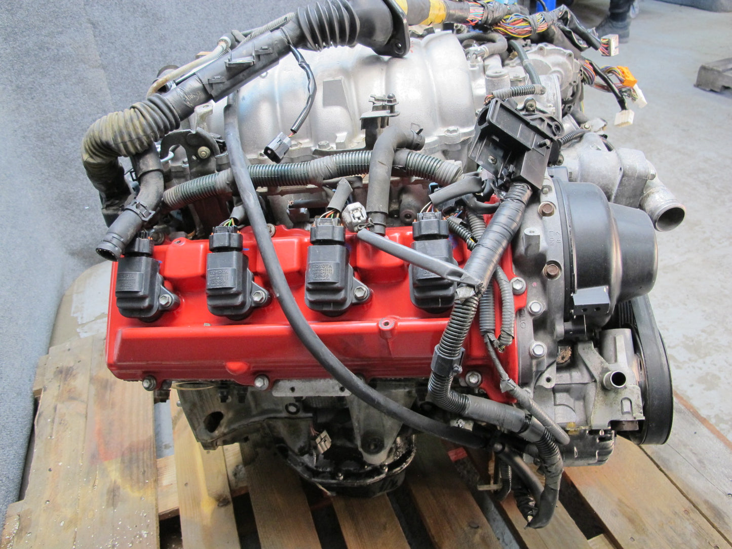 98-00 Lexus UZZ30L SC400 4.0L 1UZFE Vvt-i Complete Engine Motor Rear Sump
