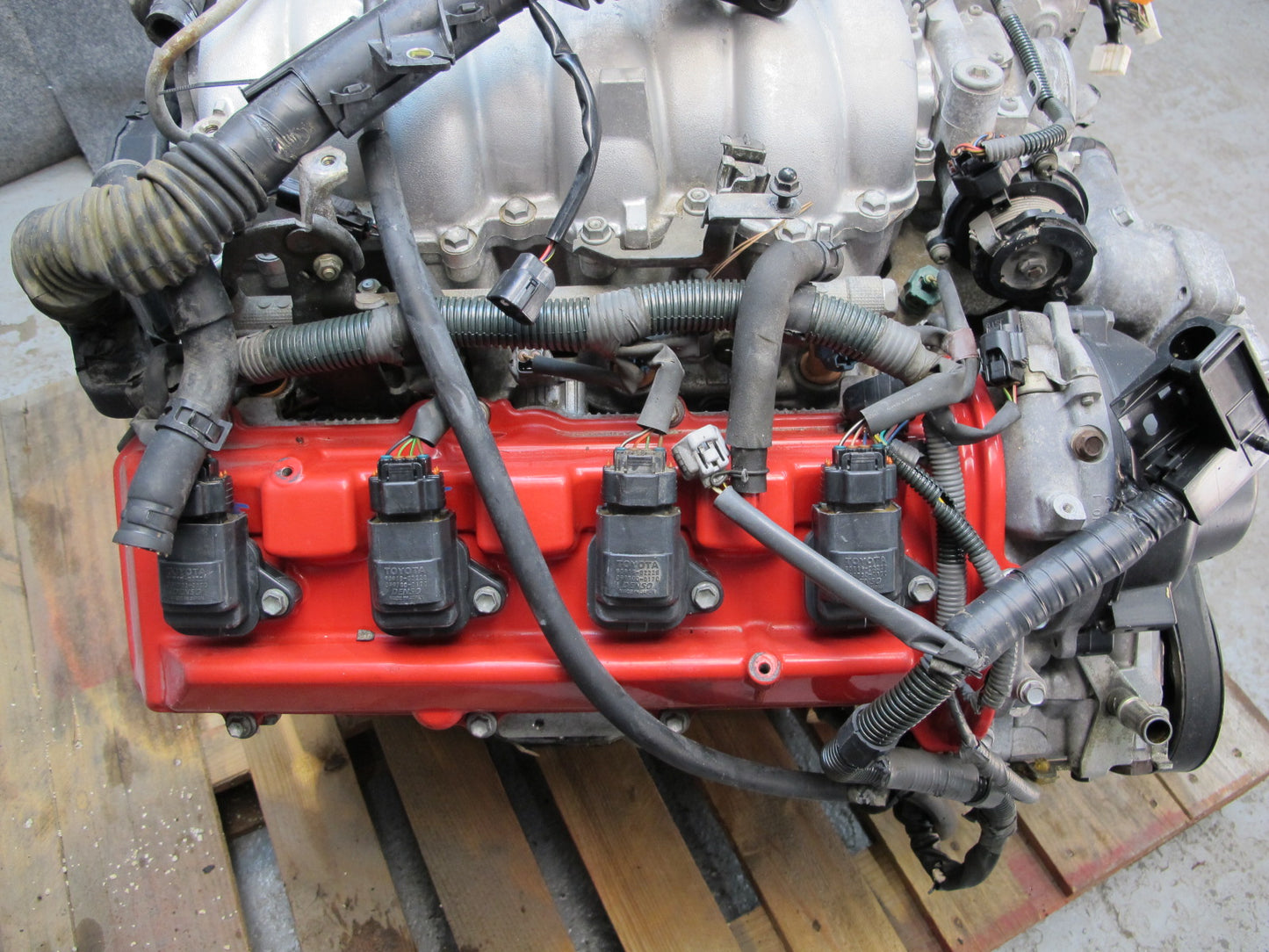 98-00 Lexus UZZ30L SC400 4.0L 1UZFE Vvt-i Complete Engine Motor Rear Sump