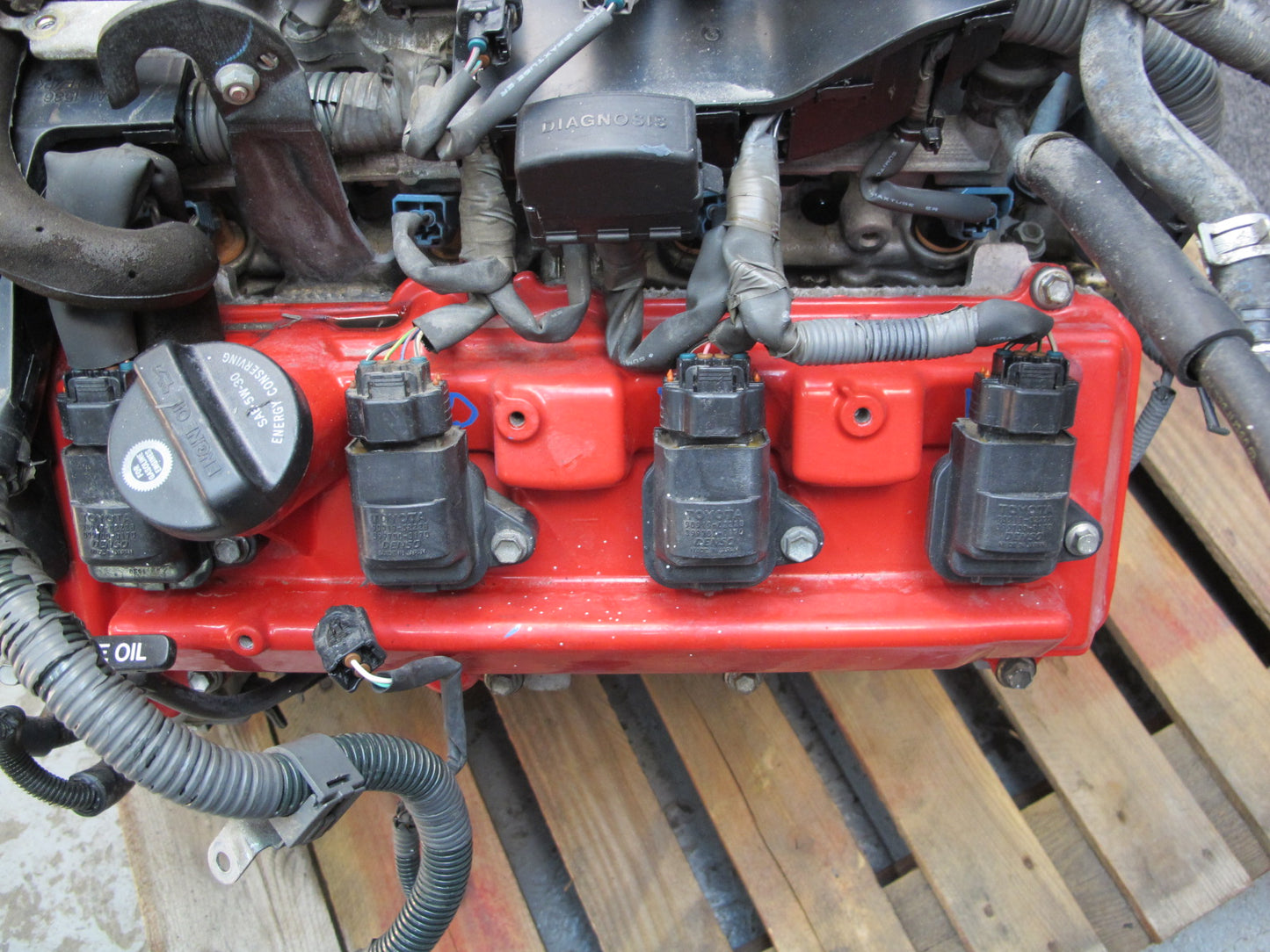 98-00 Lexus UZZ30L SC400 4.0L 1UZFE Vvt-i Complete Engine Motor Rear Sump