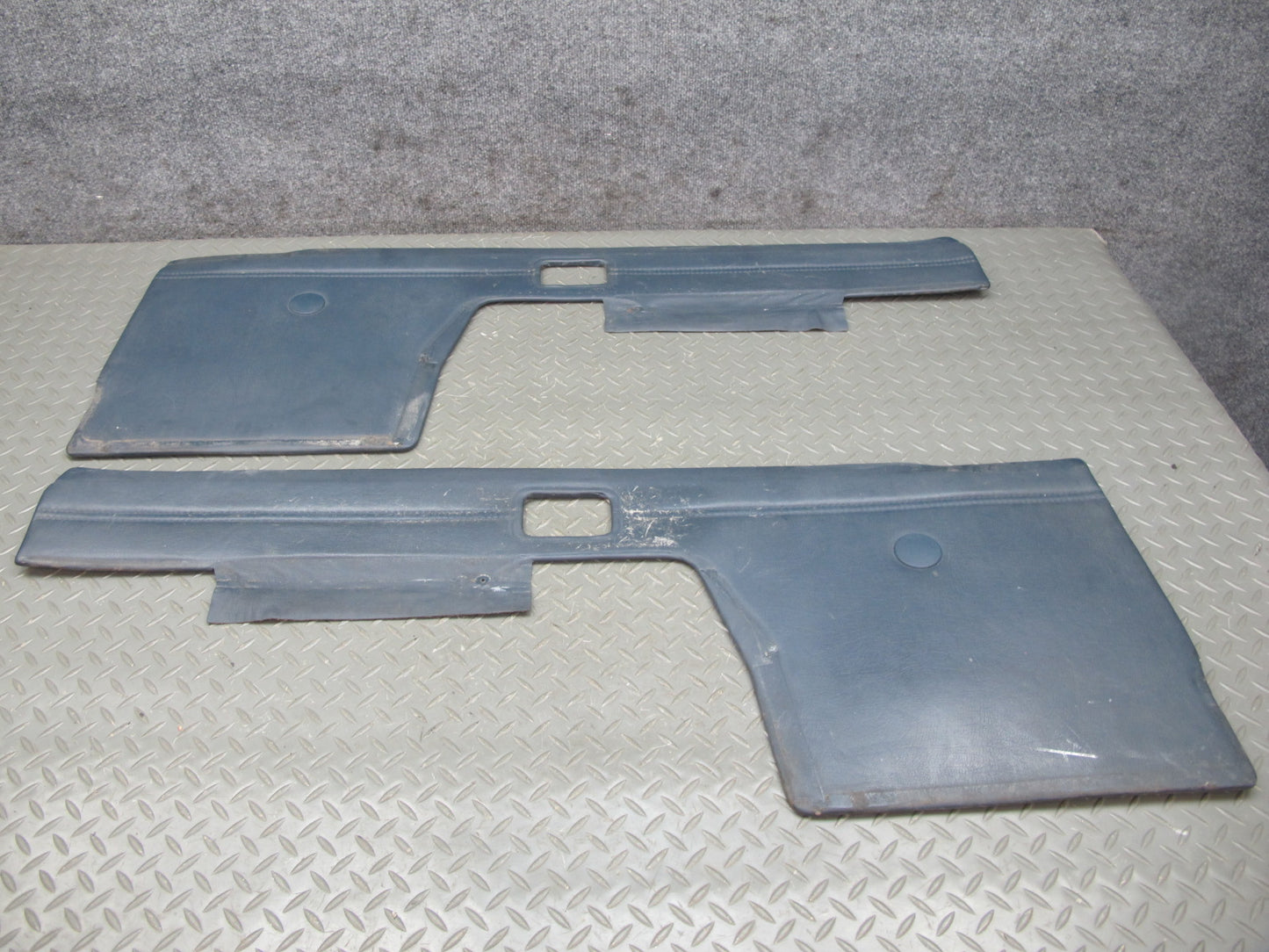 86-87 BMW E24 6-SERIES Set of 2 Left & Right Door Interior Trim Panel OEM