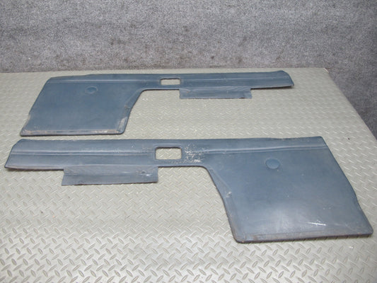 86-87 BMW E24 6-SERIES Set of 2 Left & Right Door Interior Trim Panel OEM