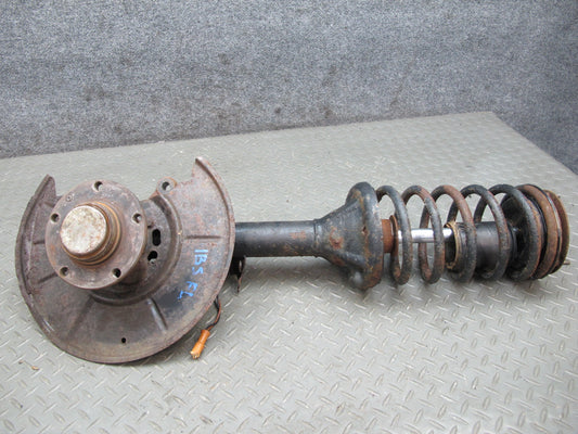 84-89 BMW E24 E28 Front Left Spindle Knuckle Wheel Hub Shock Absorber OEM