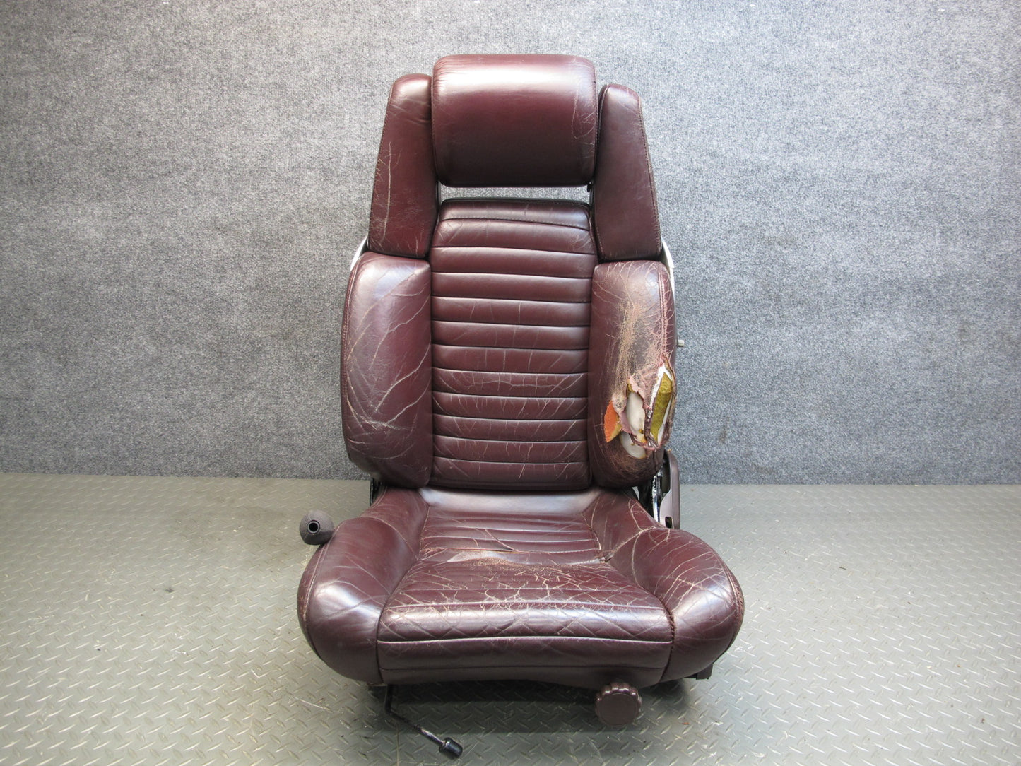86-88 Toyota Supra MK3 Front & Rear Leather Seat Set OEM