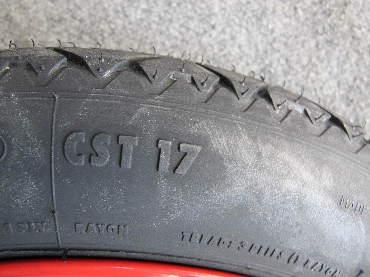 97-04 Porsche Boxster 986 Emergency Spare Tire Wheel 17x3.5 ET19 Conti 105/95