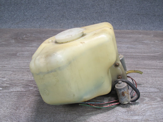 84-86 Nissan Z31 300ZX Windshield Washer Fluid Reservoir Tank w Pump OEM