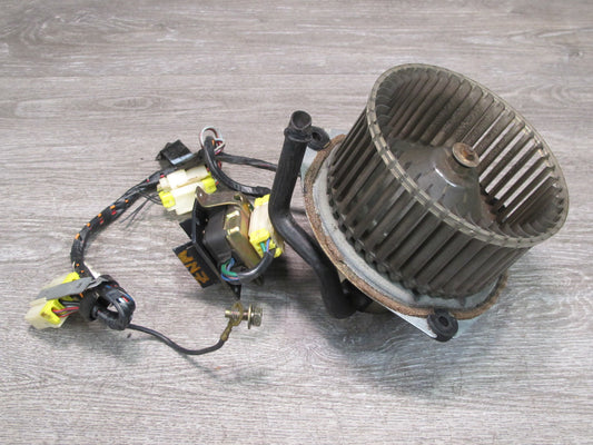 85-88 Nissan Z31 300ZX A/C Heater Blower Motor Fan w Wire & Resistor OEM