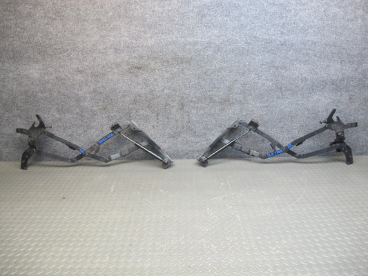03-06 Mercedes R230 Set of 2 Rear Trunk Lid Left & Right Hinge w Support OEM