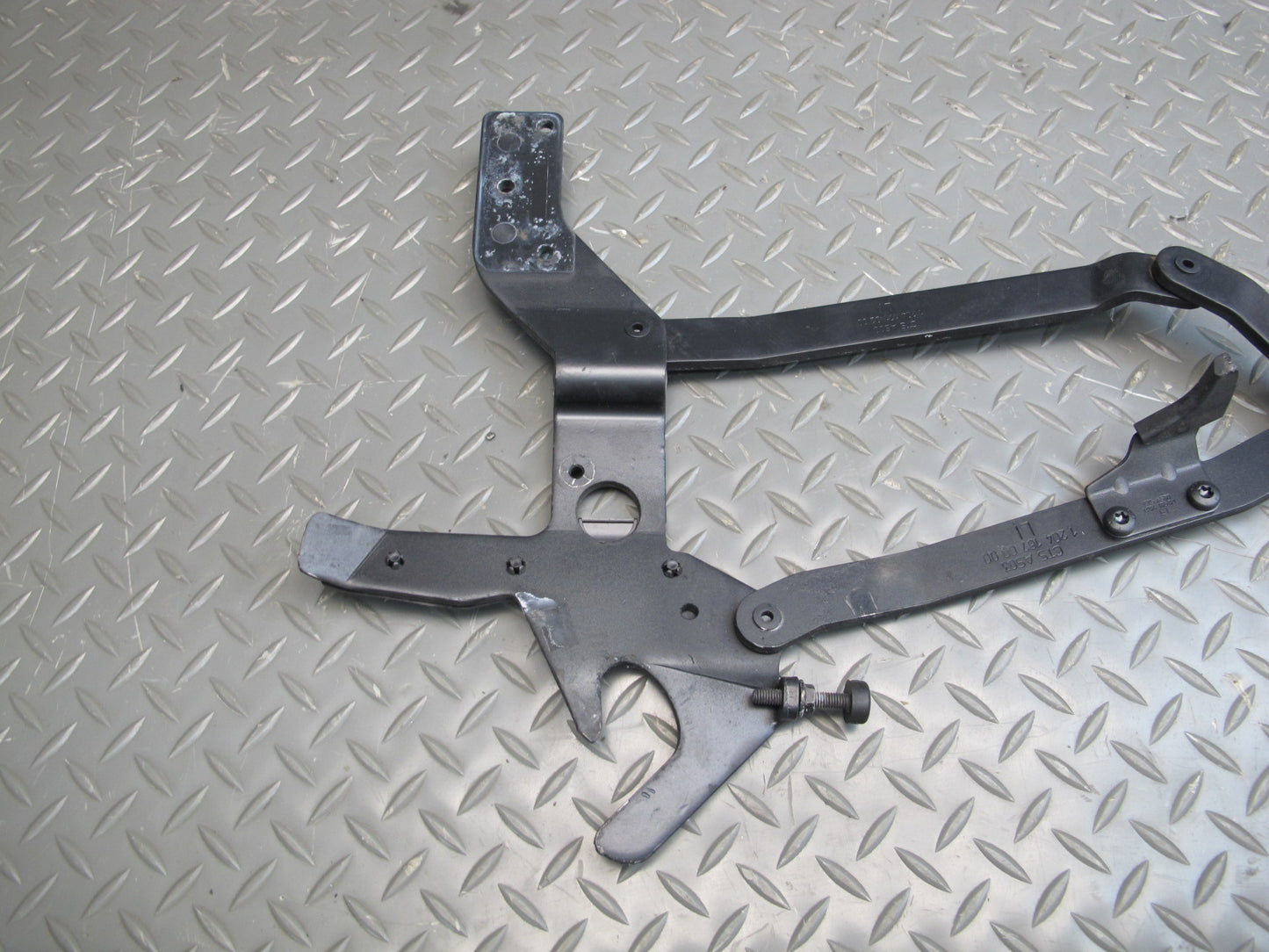 03-06 Mercedes R230 Set of 2 Rear Trunk Lid Left & Right Hinge w Support OEM