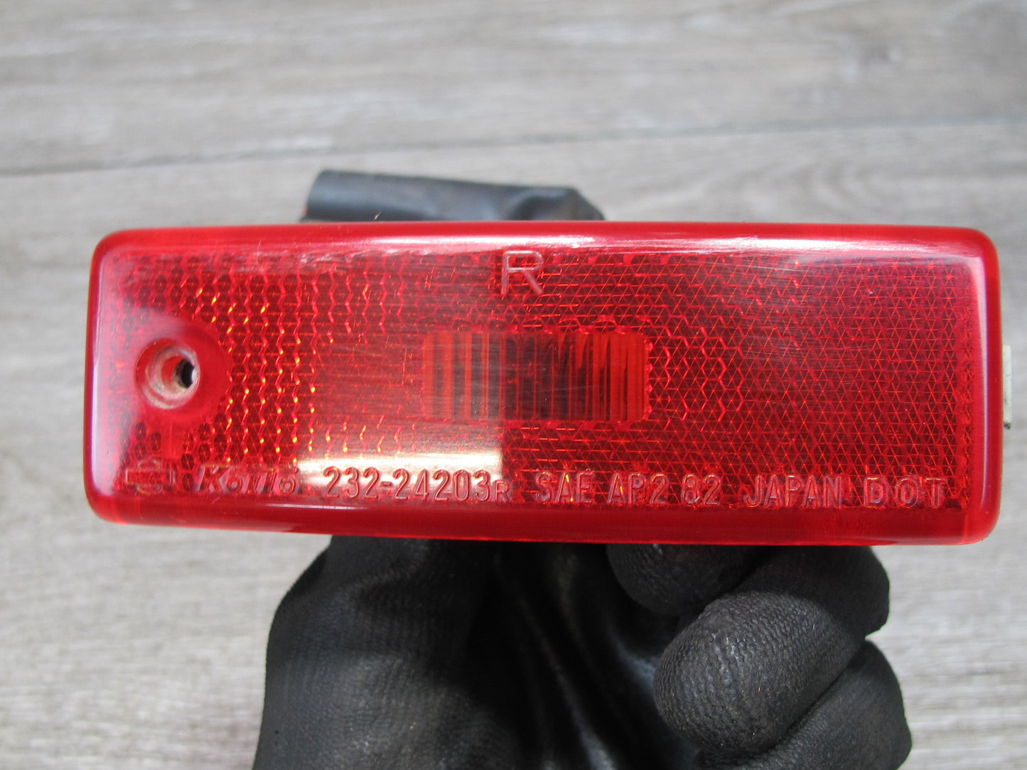 84-86 Nissan Z31 300ZX Set of 2 Rear Left & Right Side Marker Light Lamp OEM