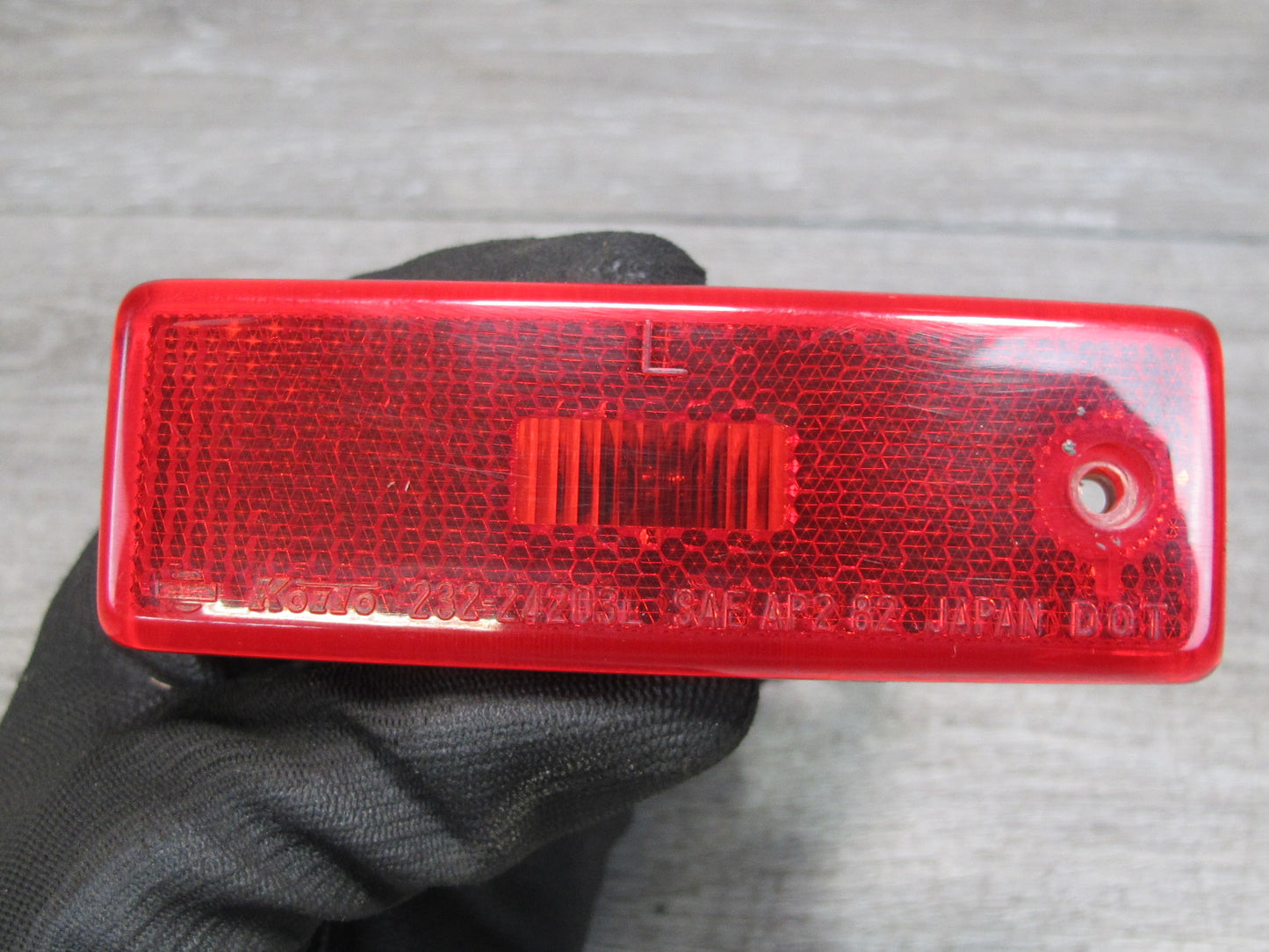 84-86 Nissan Z31 300ZX Set of 2 Rear Left & Right Side Marker Light Lamp OEM