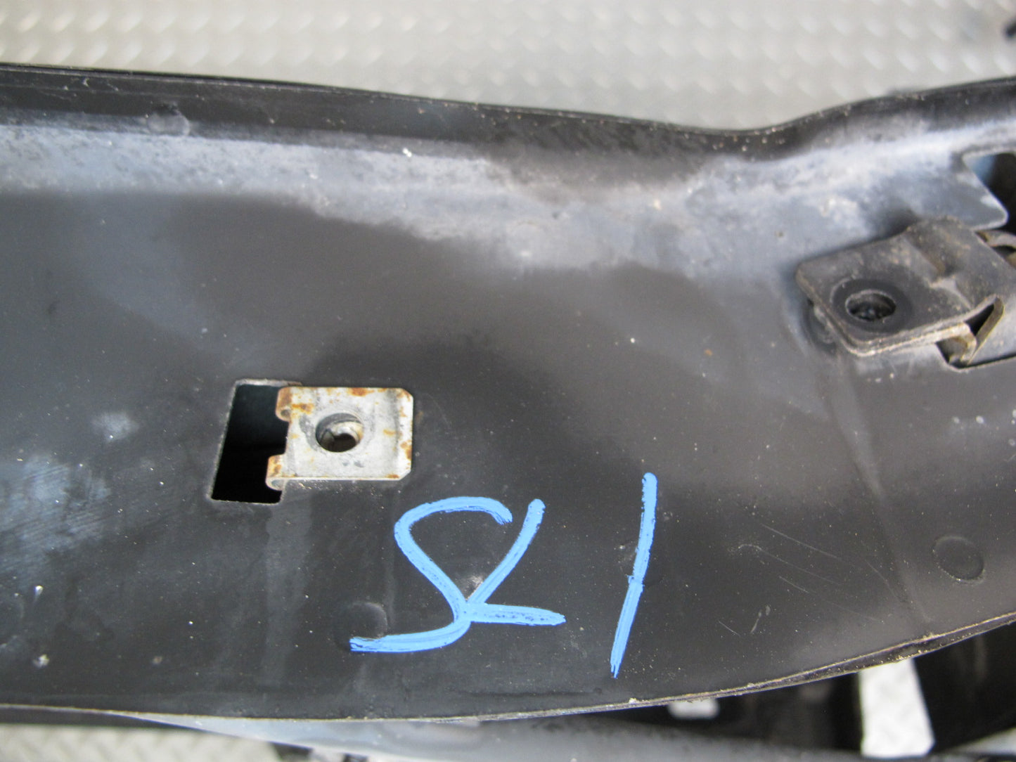 03-06 Mercedes R230 Front Engine Radiator Core Reinforcement Bar Support OEM