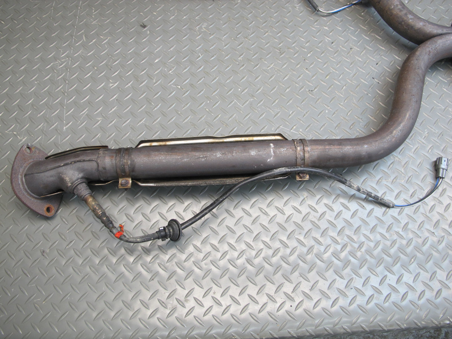 92-95 Lexus UZZ30L SC400 Exhaust Front Y Pipe w O2 Sensors OEM